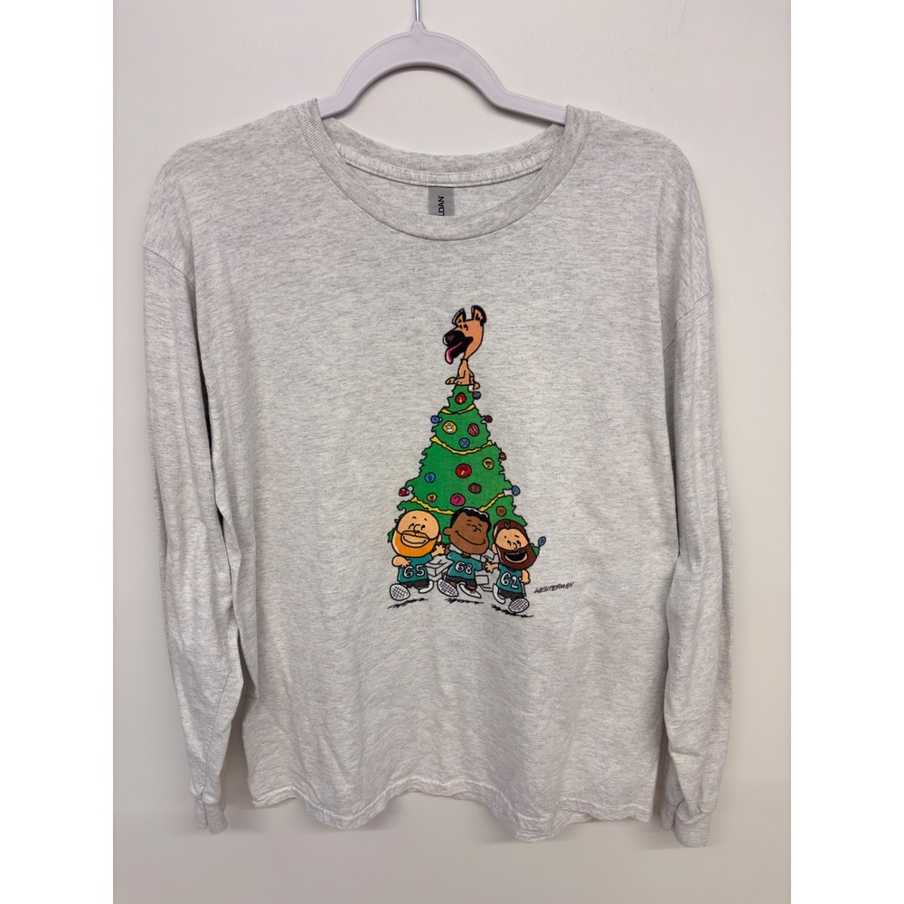 Philly Special Christmas Long Sleeve Shirt Grey Eagles Tree Kelce Mailata